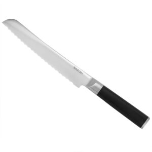 Babish High-Carbon German Steel 8in Bread Knife in Black