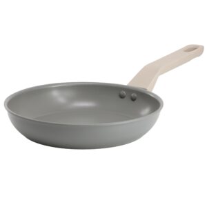 Oster Ambrose 8 Inch Nonstick Aluminum Frying Pan in Matte Grey