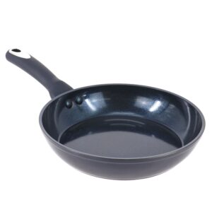Oster Hawke 9.5 Inch Ceramic Nonstick Aluminum Frying Pan in Dark Blue