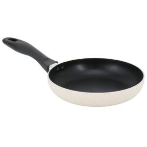 Oster Clairborne 9.5 Inch Round Nonstick Aluminum Frying Pan in Linen