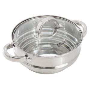 Oster Sangerfield 8 Inch Universal Stainless Steel Double Boiler with Lid