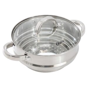 Oster Sangerfield 8 Inch Universal Stainless Steel Steamer with Lid