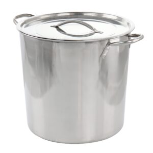 Gibson Everyday Whittington 16 Quart Stainless Steel Stock Pot with Lid