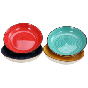 Gibson Color Speckle Bowl, Set of 4