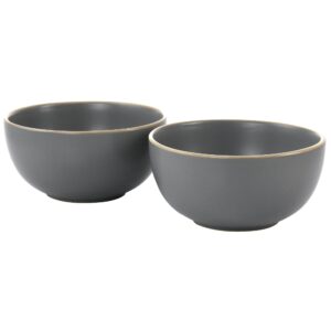 Gibson Home Rockaway 2 Piece Cereal Bowl Set