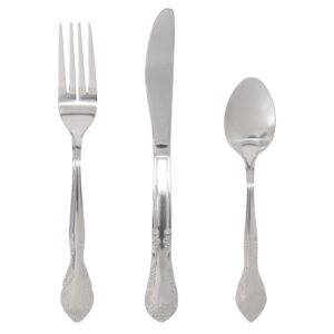 Gibson Everyday Fairmont 3 Piece Stainless Steel Flatware Set
