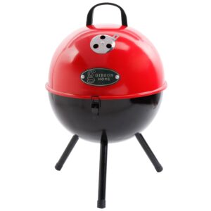 Gibson Home Kingston Portable BBQ Grill in Red