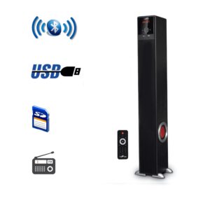 beFree Sound Bluetooth Powered Tower Speaker