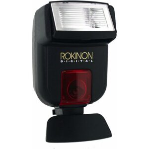 Rokinon Digital Cobra Type Flash, Guide Number 22 - For Olympus/Panasonic