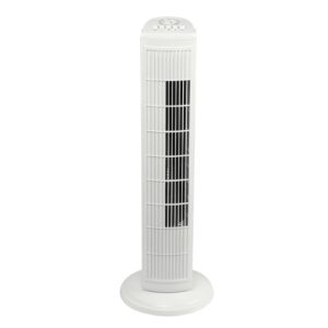 Brentwood Kool Zone White Tower Fan