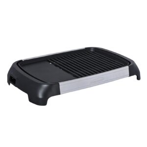 Brentwood Select TS-641 1200 Watt Electric Indoor Grill & Griddle, Stainless Steel